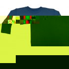 Little Green Radicals Get Up Stand Up Kids Longsleeved Tee (Seal Navy)