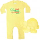 Little Green Radicals Give Peas A Chance Gift Set (Lion Cub Yellow)