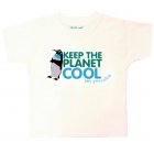 Little Green Radicals Keep The Planet Cool Kids Short Sleeved Tee