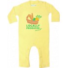 Little Green Radicals Locally Produced Playsuit (Lion Cub Yellow)