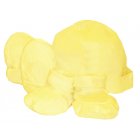 Little Green Radicals Mittens, Booties And Hat Set (Lion Cub Yellow)