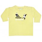 Little Green Radicals Pandamonium Kids Longsleeved Tee (Lion Cub Yellow)