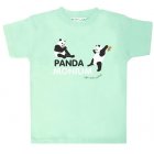 Little Green Radicals Pandamonium Kids Short Sleeved Tee (Toad Green)