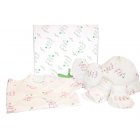 Little Green Radicals Radical Print Gift Set (White, Pink, Green)