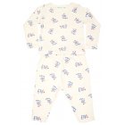 Little Green Radicals Radical Print Kids Pyjamas (White, Blue, Red)