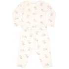 Little Green Radicals Radical Print Kids Pyjamas (White, Pink, Green)