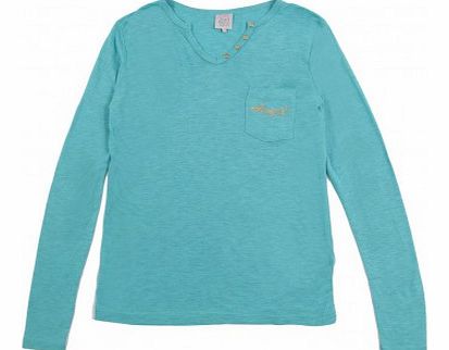 Little Karl Marc John Angel T-shirt Turquoise `8 years,10 years,12