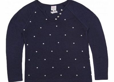 Terny Stars T-shirt Navy blue `10 years