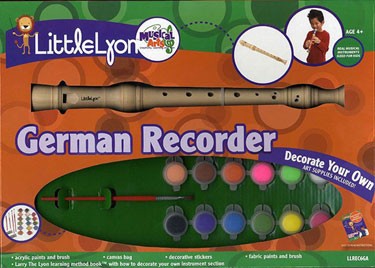 Little Lyon Paint Your Own Recorder