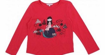 Little Marc Jacobs Mushrooms T-shirt Red `2 years,4 years,5 years,6