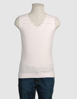 LITTLE MARC TOPWEAR Sleeveless t-shirts GIRLS on YOOX.COM