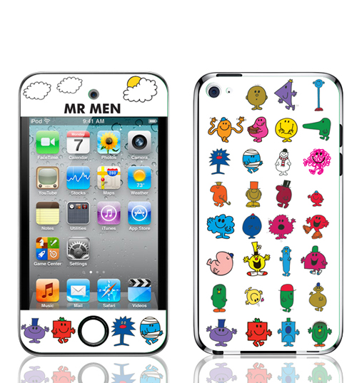 and Mr Men Characters Iphone 4 Skin