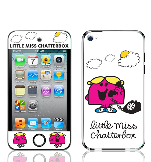 Little Miss Chatterbox Iphone 4 Skin