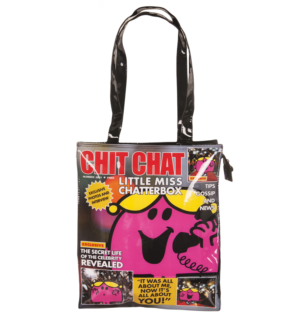 Little Miss Chatterbox PVC Tote Bag