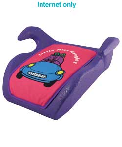 Little Miss Naughty Booster Seat