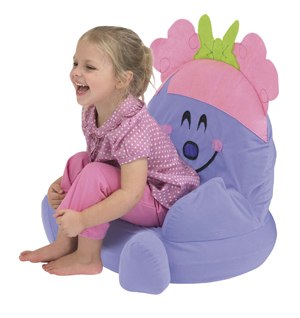 Little Miss Naughty Feature Chair with Sound