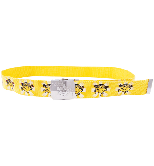 Little Miss Sunshine Canvas Belt