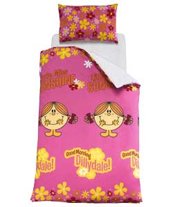 Little Miss Sunshine Duvet Cover Set - Single
