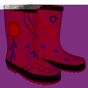 Little Pals Paint Your Own Funky Wellies - Medium