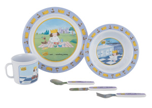 Little Princess 6 Piece Tableware Set