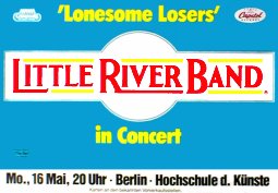 BAND Lonesome Lovers Music Poster
