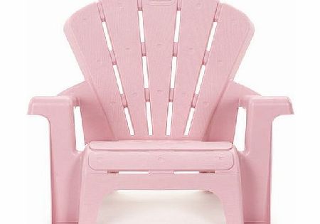 Little Tikes 46cm High Kids Garden Chair Pink