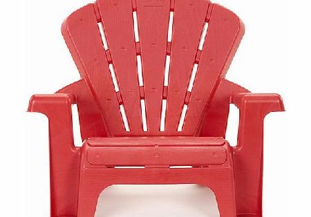 Little Tikes 46cm High Kids Garden Chair Red