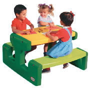 Little Tikes Large Evergreen Picnic Table