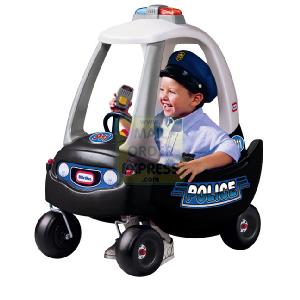 Little Tikes Ride On Police Car Black