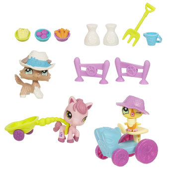 Littlest Petshop Mini Playset - Barnyard Pets