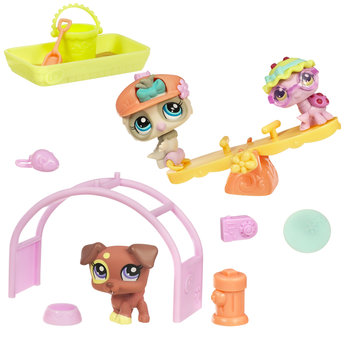 Littlest Petshop Mini Playset - Chase N Play Park