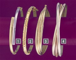 2-colour crossover bangle