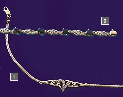DIAMOND HEART BRACELET