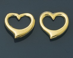 Littlewoods-Index floating heart ear-rings