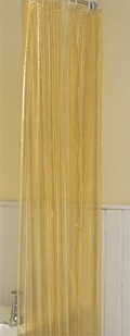 glitter shower curtain