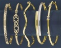 GREEK KEY BANGLE