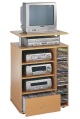 hi-fi unit with drawer and cd storage