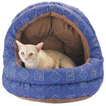 hooded pet bed