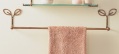 leaf towel rail