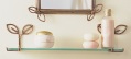 leaf vanity shelf