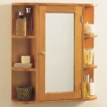Littlewoods-Index mirror cabinet/shelf unit