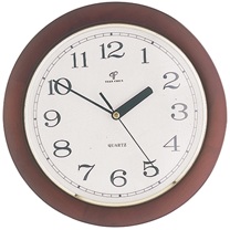 round wall clock