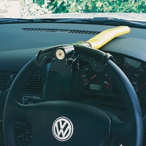 steering wheel bar lock