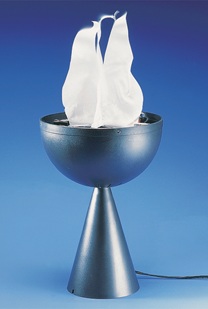 table top flame light