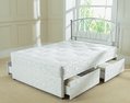 Laura deep-quilted divan