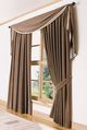 LittlewoodsDirect velour pleated curtains