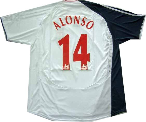 Liverpool Adidas 06-07 Liverpool 3rd (Alonso 14)