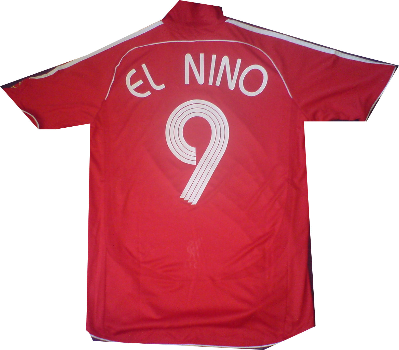 Liverpool Adidas 07-08 Liverpool home (El Nino 9)
