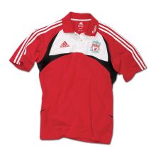 Adidas 07-08 Liverpool Polo Shirt (Red)