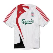 Liverpool Adidas 07-08 Liverpool Training Jersey (white) - Kids